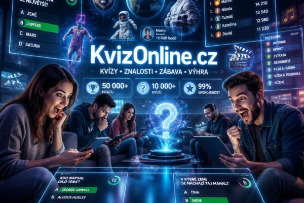 KvízOnline.cz: Český svět online kvízů, který prověří vaše znalosti i postřeh