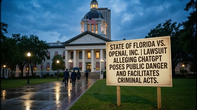 Florida žaluje OpenAI za nebezpečnost ChatGPT a obvinění z trestné činnosti