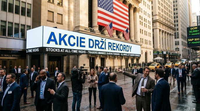 Akcie drží rekordy navzdory napětí mezi USA a Íránem