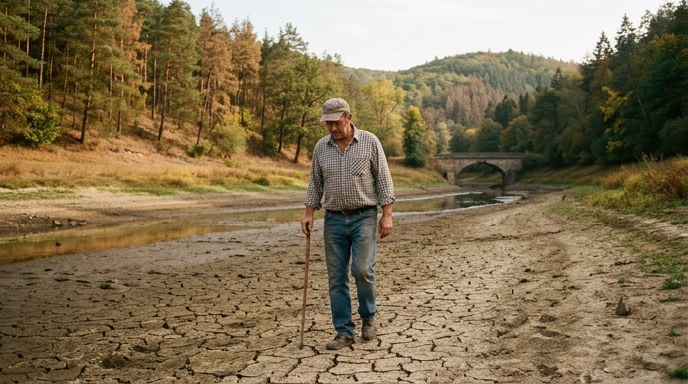 Česko zažilo druhý vrchol letošního sucha, nyní pomalu ustupuje