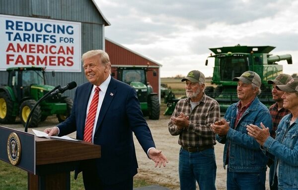 Trump snížil cla na dovoz zemědělské techniky pro farmáře
