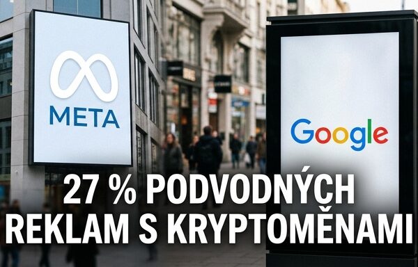 Meta a Google odstranily jen 27 % podvodných reklam s kryptoměnami