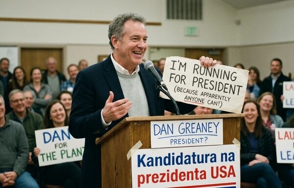Scenárista Simpsonových Dan Greaney oznámil kandidaturu na prezidenta USA