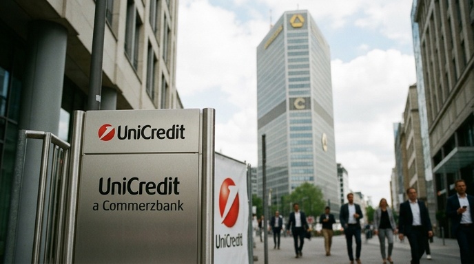 UniCredit získala přísliby akcionářů, podíl v Commerzbank přesáhne 30 %