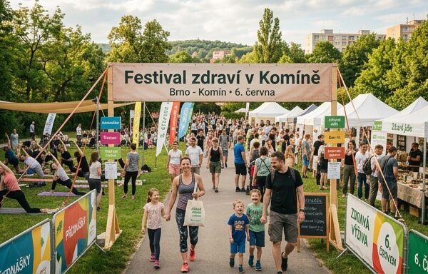Brno zahájí 6. června Festival zdraví v Komíně