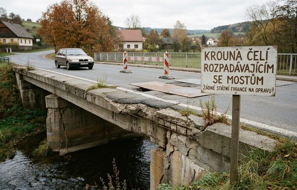 Krouna čelí rozpadávajícím se mostům, opravy bez státní dotace