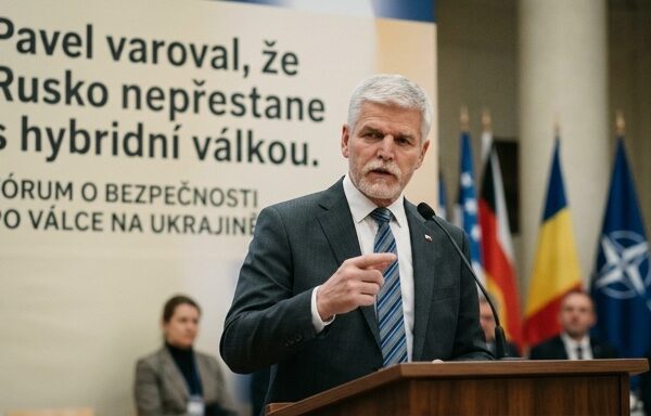 Pavel varoval, že Rusko po válce na Ukrajině nepřestane s hybridní válkou