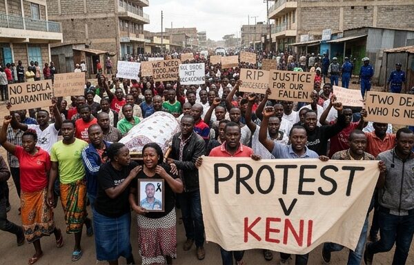 Při protestu v Keni proti karanténě na ebolu zemřeli dva lidé