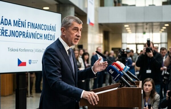 Babiš řekl, že vláda už mění jen financování veřejnoprávních médií